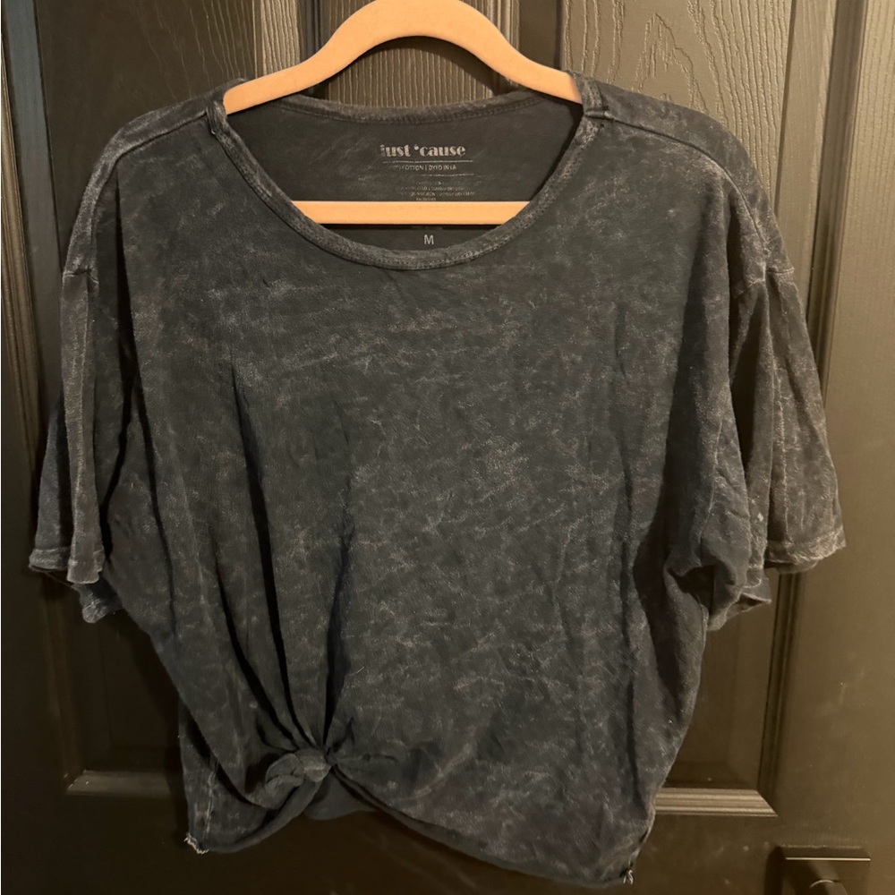 Women's Black Short Sleeve Tee